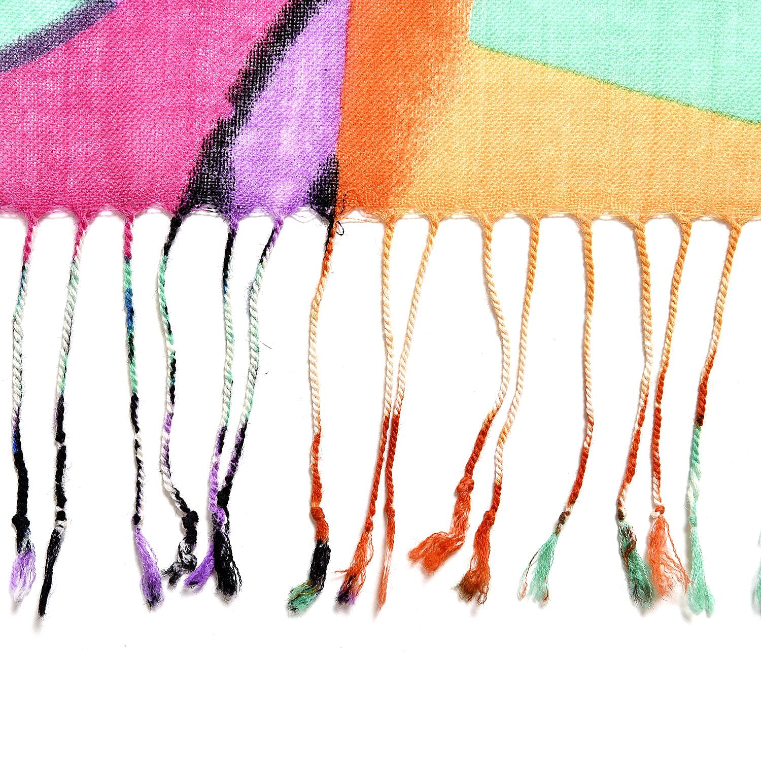 La Marey Merino Wool Baseball Scarf (Size 65x9 cm) - Red