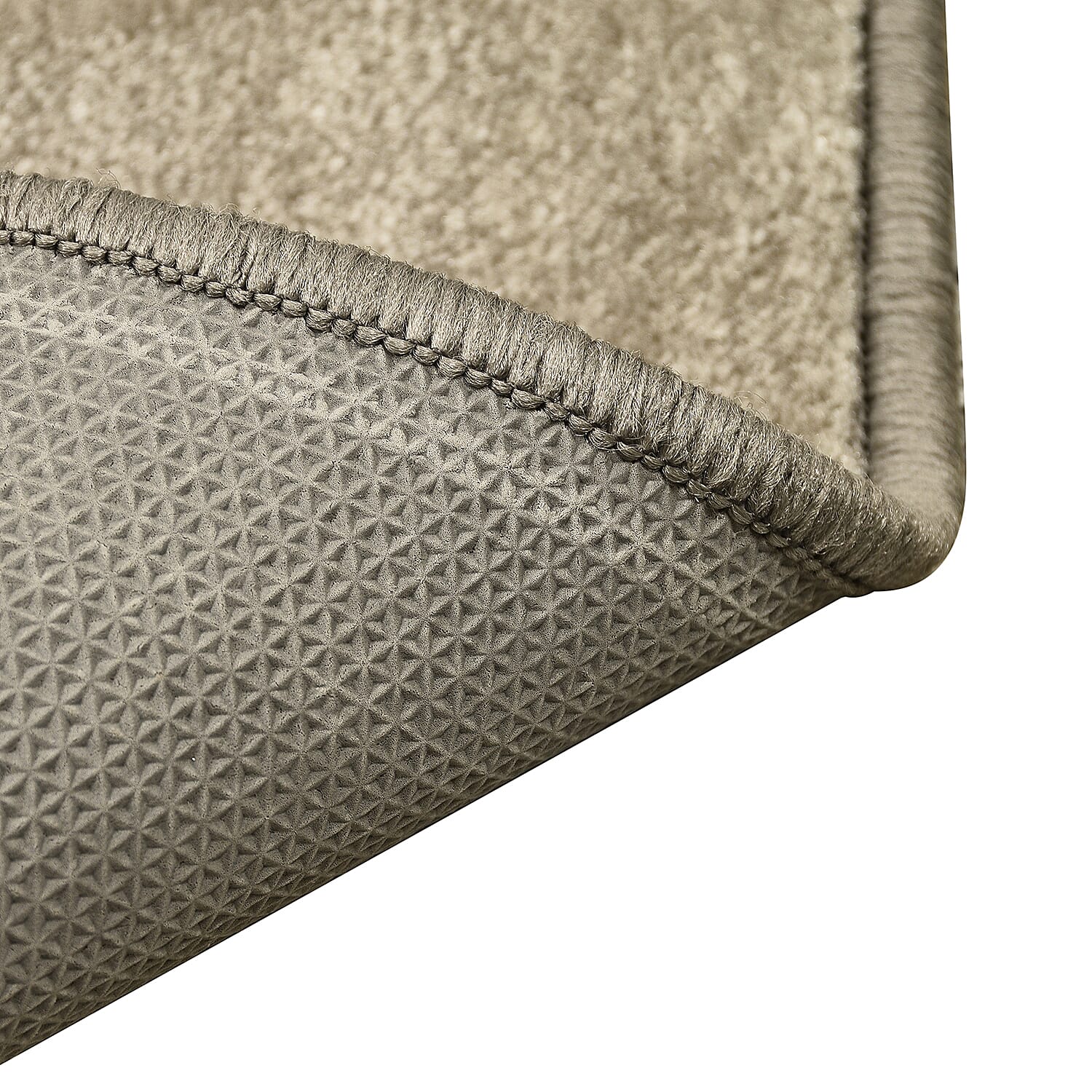 Closeout - Heavy Duty Easy Care Anti-slip Area Single Star Rug (Size 150x100 cm) - Grey