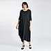 Adjustable Sleeve Jersey Parachute Dress - One Size (8 to 18) - Black
