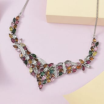 https://tjcuk.sirv.com/Products/74/1/7416855/Multi-Tourmaline-Cluster-Necklace-Size-20-in-Platinum-Overlay-Sterling_7416855_2.jpg?w=342&h=342