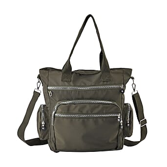https://tjcuk.sirv.com/Products/74/2/7424683/Lifestyle-Nylon-Multi-Pocket-Tote-Bag-Green_7424683.jpg?w=342&h=342
