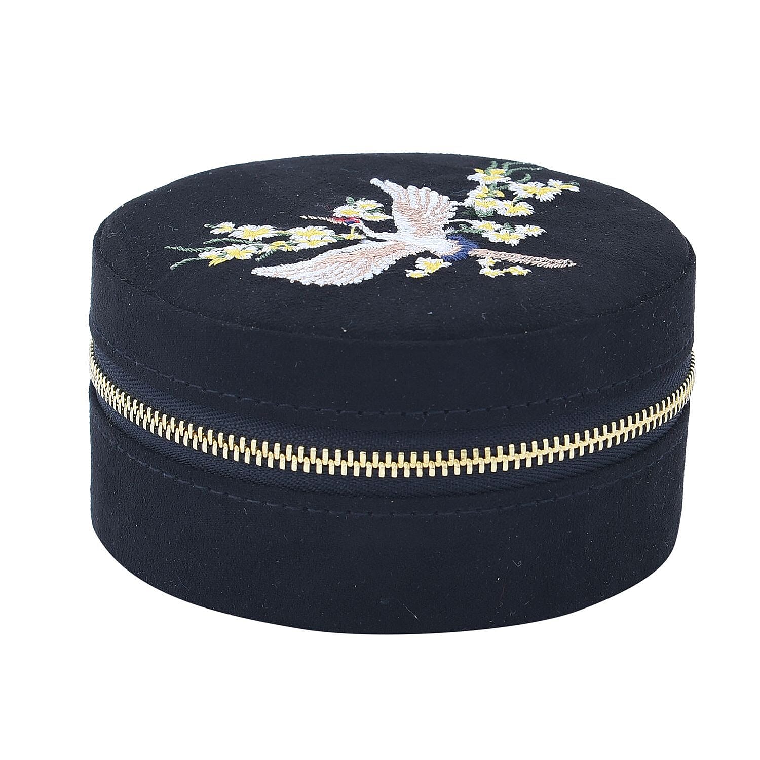 Crown Jewellery Box - Black