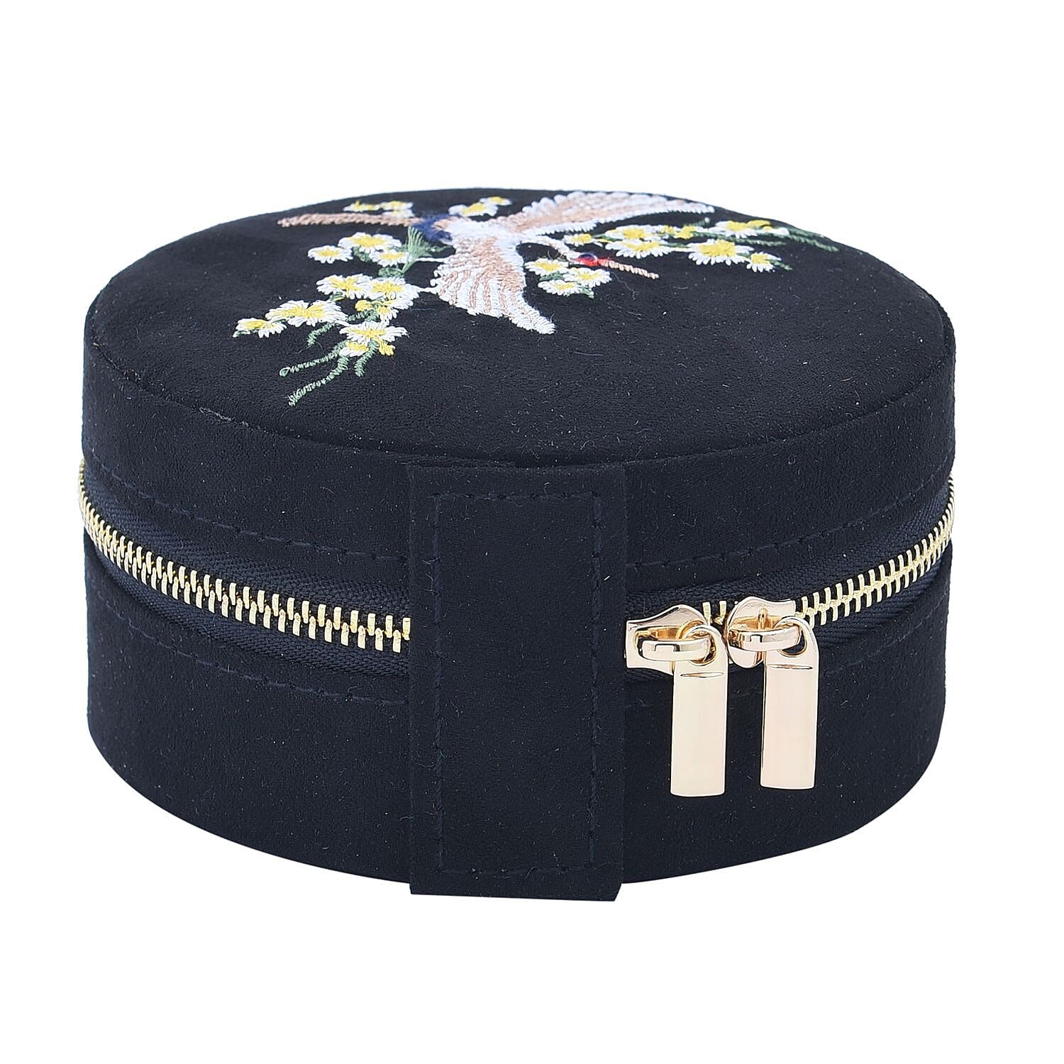Crown Jewellery Box - Black
