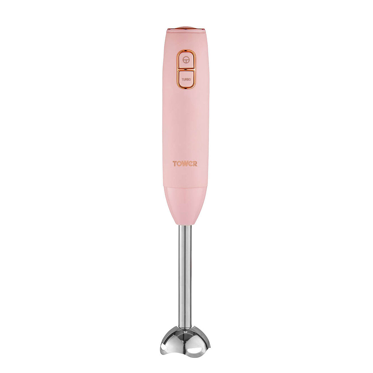 Cavaletto 600W Hand Blender (Size 23x14x7 cm) - Pink and Rose Gold