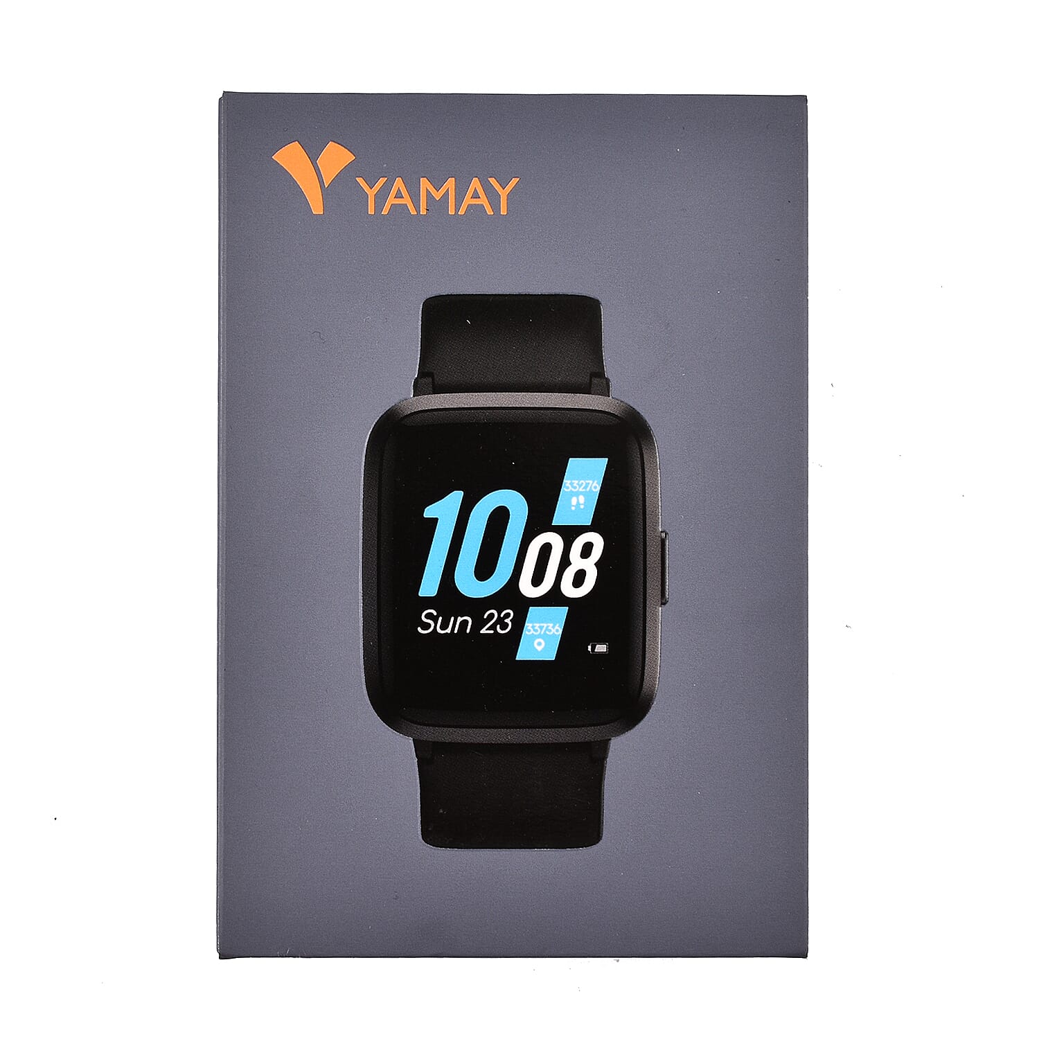 Smart Watch with Heart Rate Monitor, Activity Tracker, Step Counter, Sleep Monitor, Calorie Counter,TouchScreen, Waterproof Smartwatch for Android & IOS- Grey