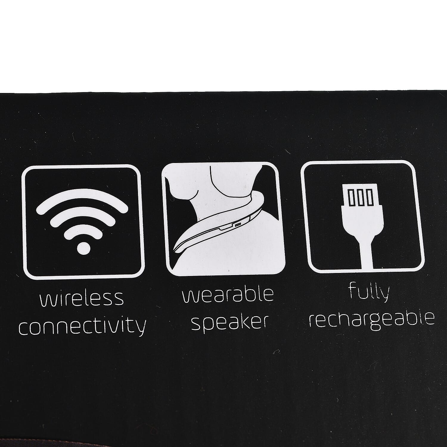 Audiowave Neck Bluetooth Speaker - Black