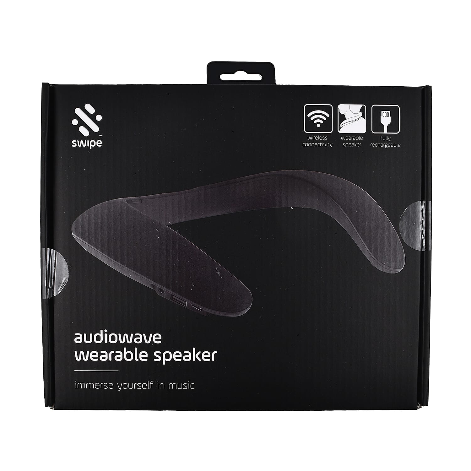 Audiowave Neck Bluetooth Speaker - Black