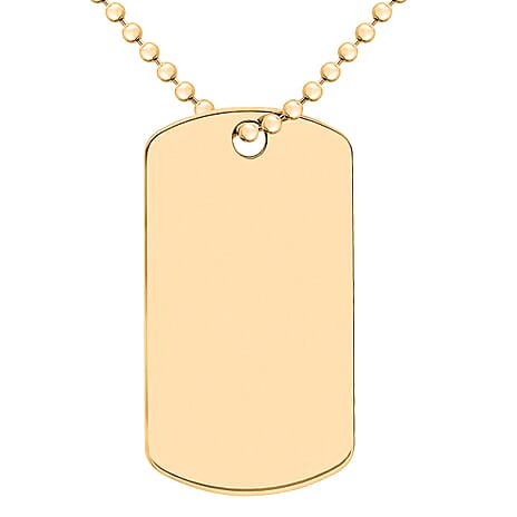 9K Yellow Gold  NecklaceE (Size - 20),  Gold Wt. 8.4 Gms