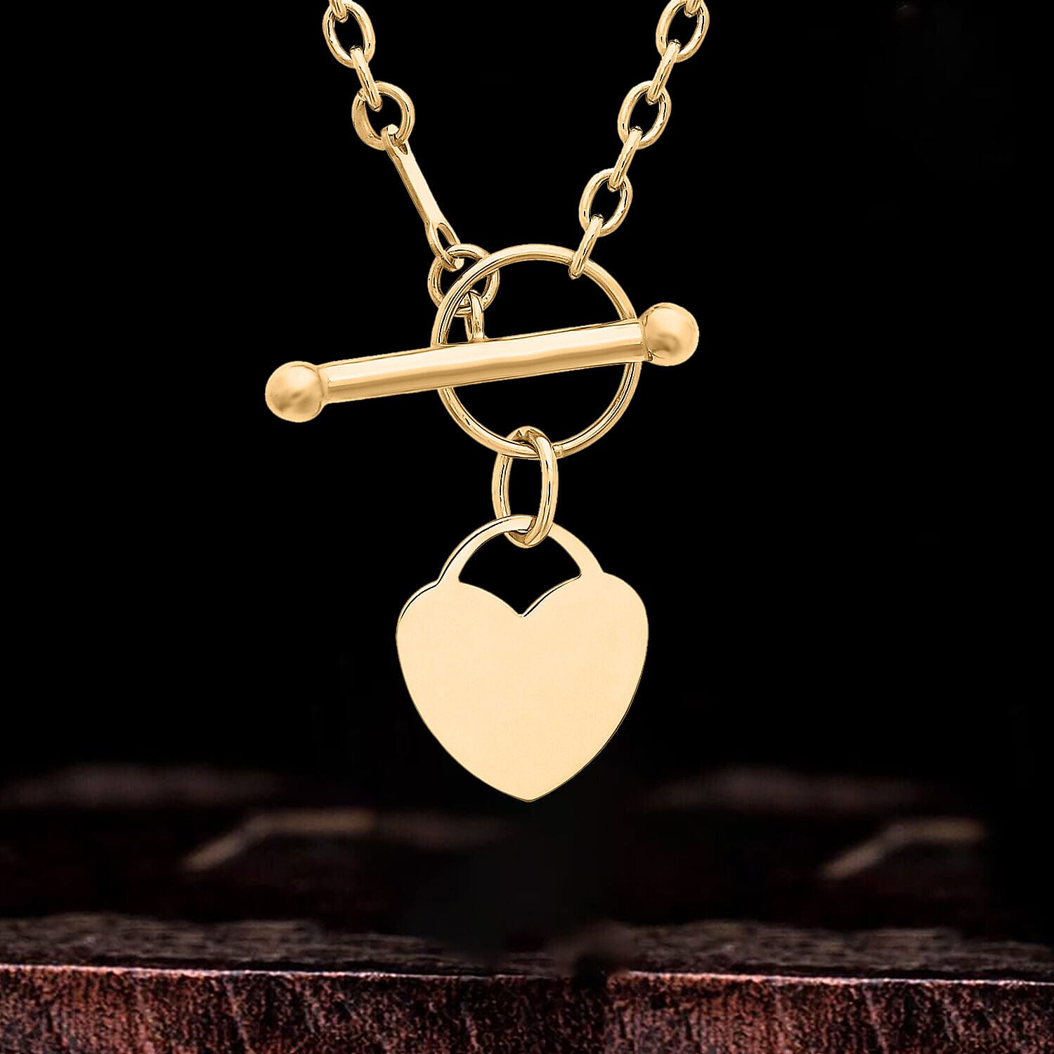 9K Yellow Gold  NecklaceE (Size - 16),  Gold Wt. 2.8 Gms