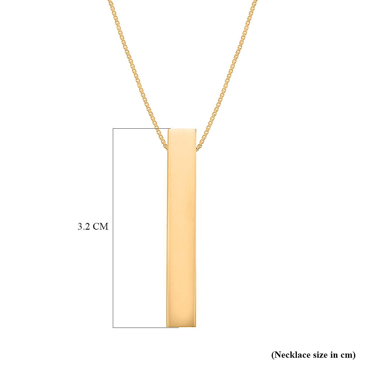 9K Yellow Gold  NecklaceE (Size - 20),  Gold Wt. 2.8 Gms