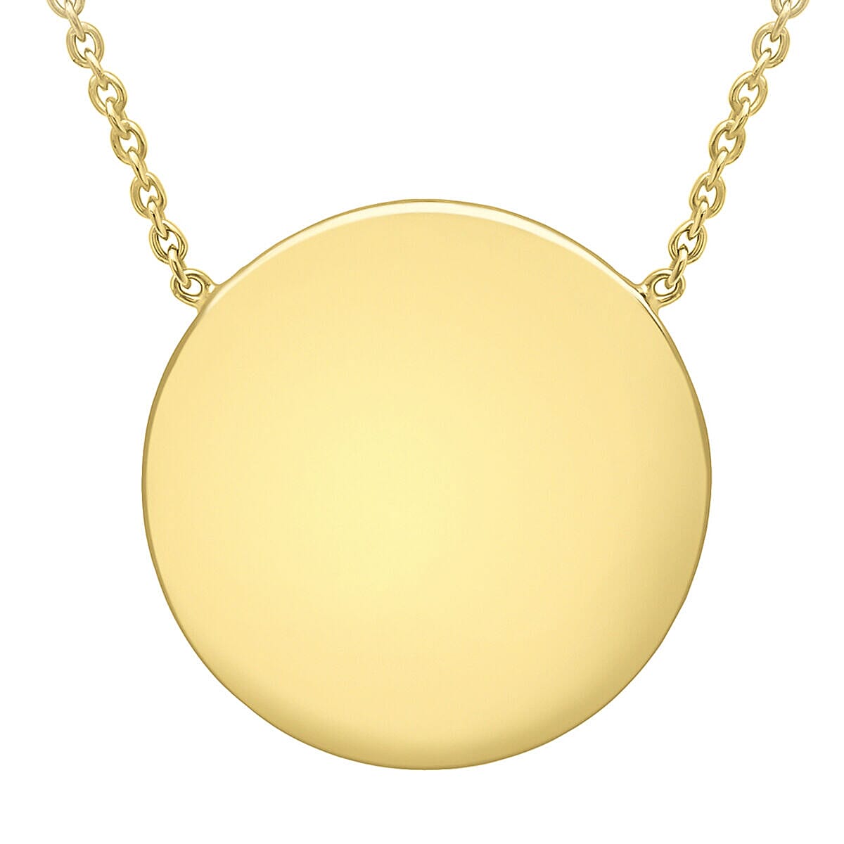 9K Yellow Gold  NecklaceE (Size - 17),  Gold Wt. 2.8 Gms