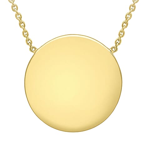9K Yellow Gold  NecklaceE (Size - 17),  Gold Wt. 2.8 Gms