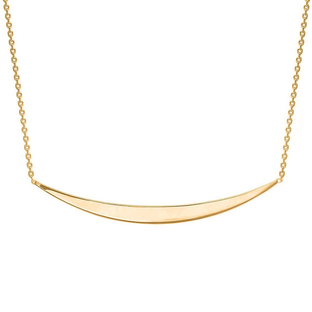 9K Yellow Gold  NecklaceE (Size - 17),  Gold Wt. 1.9 Gms