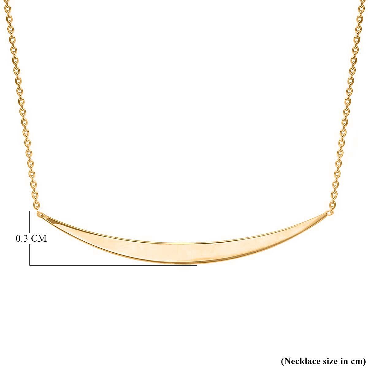 9K Yellow Gold  NecklaceE (Size - 17),  Gold Wt. 1.9 Gms