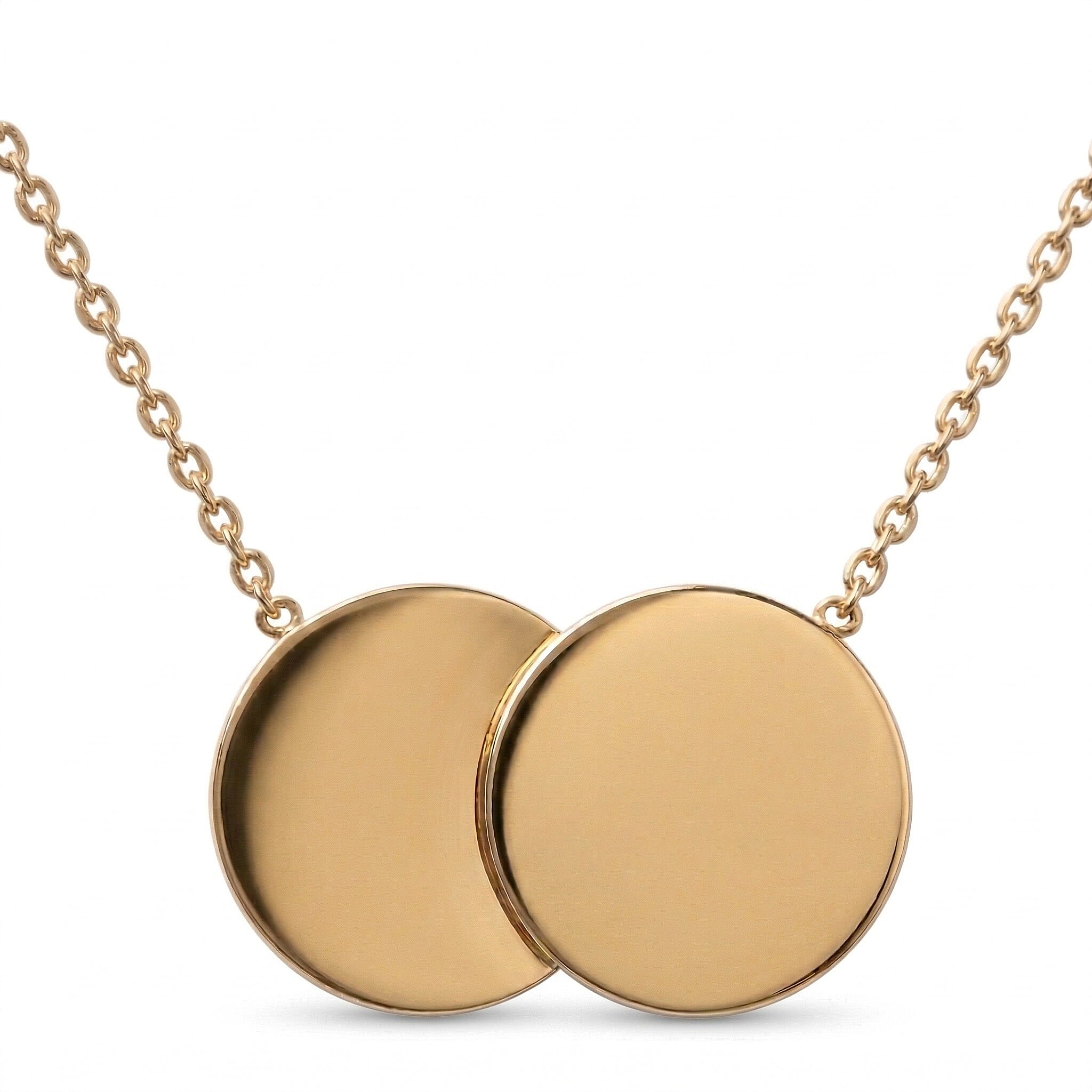 9K Yellow Gold  NecklaceE (Size - 17),  Gold Wt. 2.4 Gms