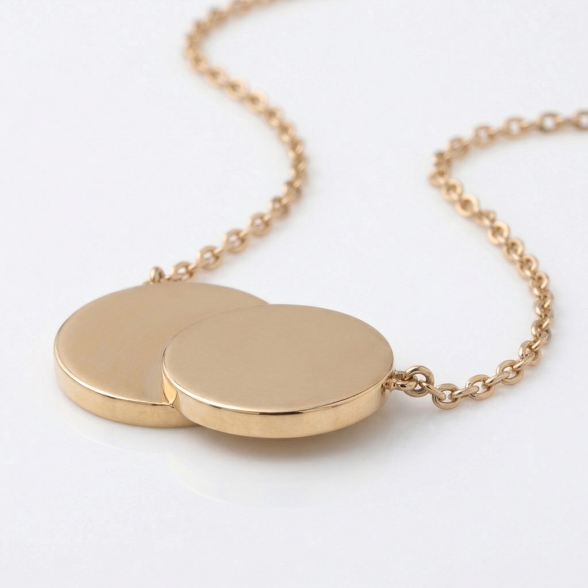 9K Yellow Gold  NecklaceE (Size - 17),  Gold Wt. 2.4 Gms