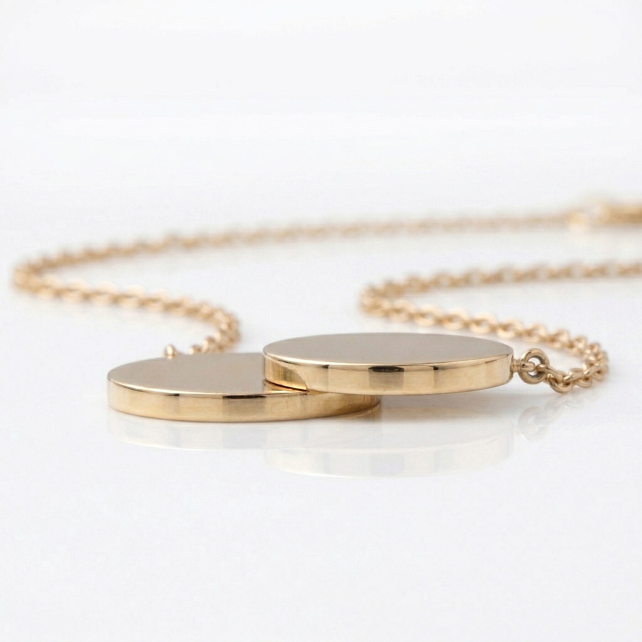 9K Yellow Gold  NecklaceE (Size - 17),  Gold Wt. 2.4 Gms