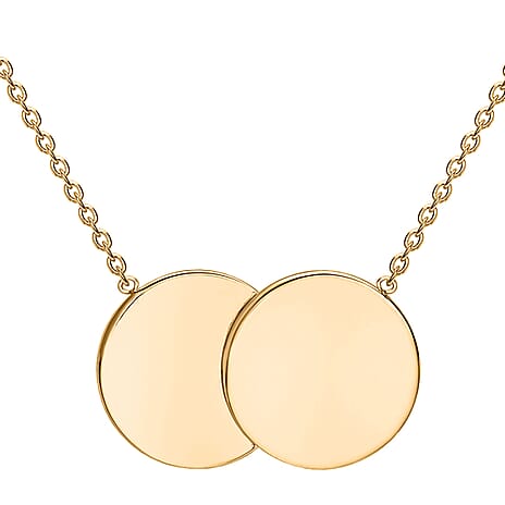 9K Yellow Gold  NecklaceE (Size - 17),  Gold Wt. 2.4 Gms