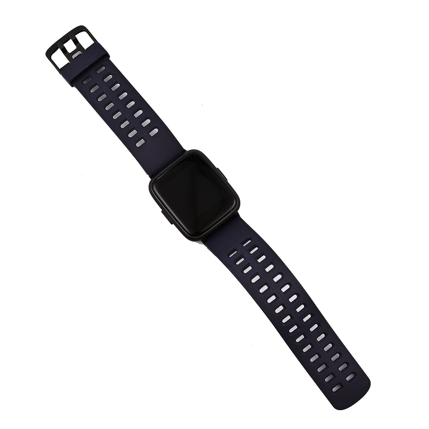 Smart Watch with Heart Rate Monitor, Activity Tracker, Step Counter, Sleep Monitor, Calorie Counter,TouchScreen, Waterproof Smartwatch for Andriod & IOS- Blue