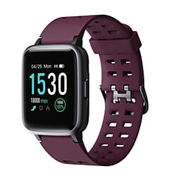 Smart Watch with Heart Rate Monitor, Activity Tracker, Step Counter, Sleep Monitor, Calorie Counter,TouchScreen, Waterproof Smartwatch for Andriod & IOS- Purple