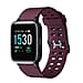 Smart Watch with Heart Rate Monitor, Activity Tracker, Step Counter, Sleep Monitor, Calorie Counter,TouchScreen, Waterproof Smartwatch for Andriod & IOS- Purple