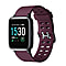 Smart Watch with Heart Rate Monitor, Activity Tracker, Step Counter, Sleep Monitor, Calorie Counter,TouchScreen, Waterproof Smartwatch for Andriod & IOS- Purple