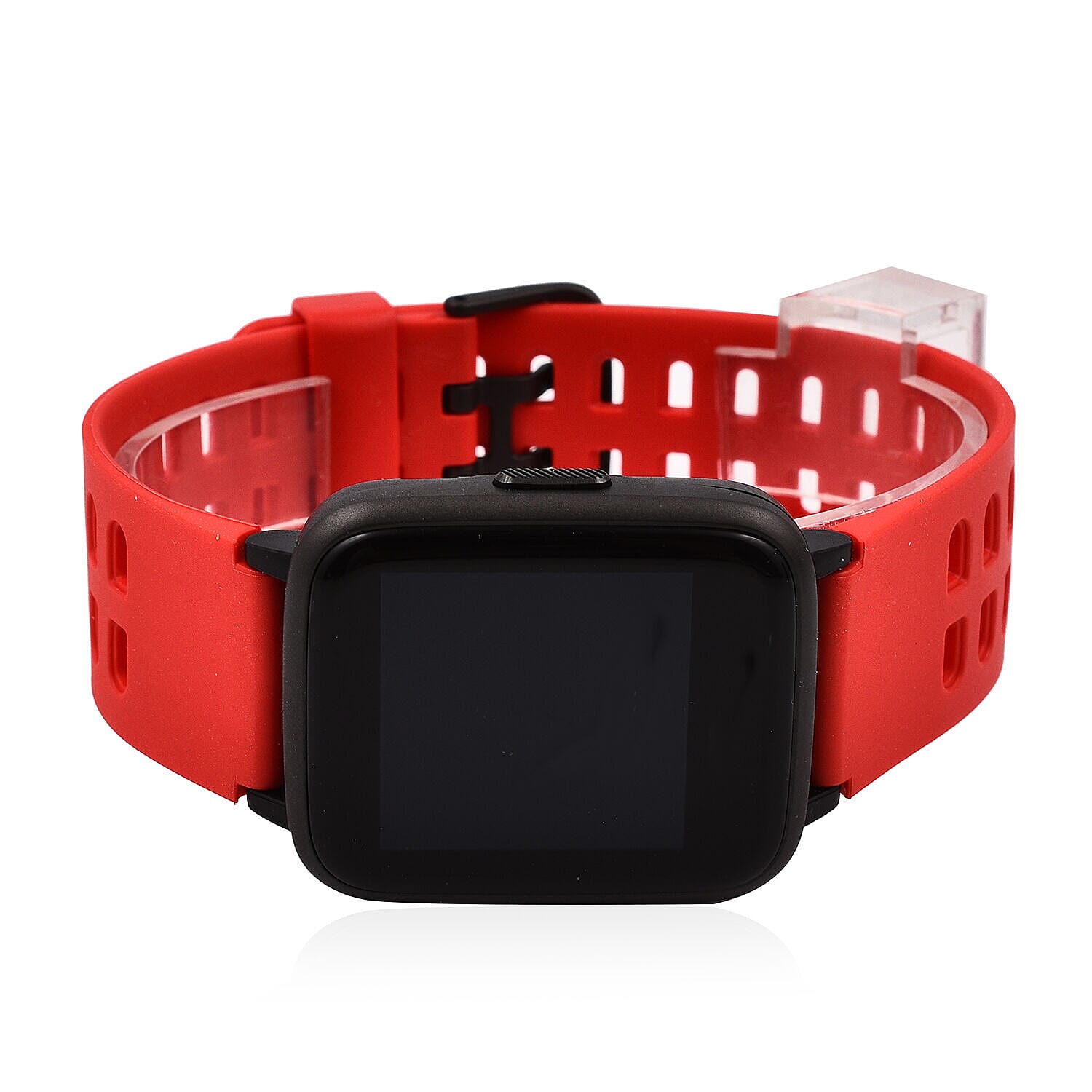 Smart Watch with Heart Rate Monitor, Activity Tracker, Step Counter, Sleep Monitor, Calorie Counter,TouchScreen, Waterproof Smartwatch for Andriod & IOS- Red