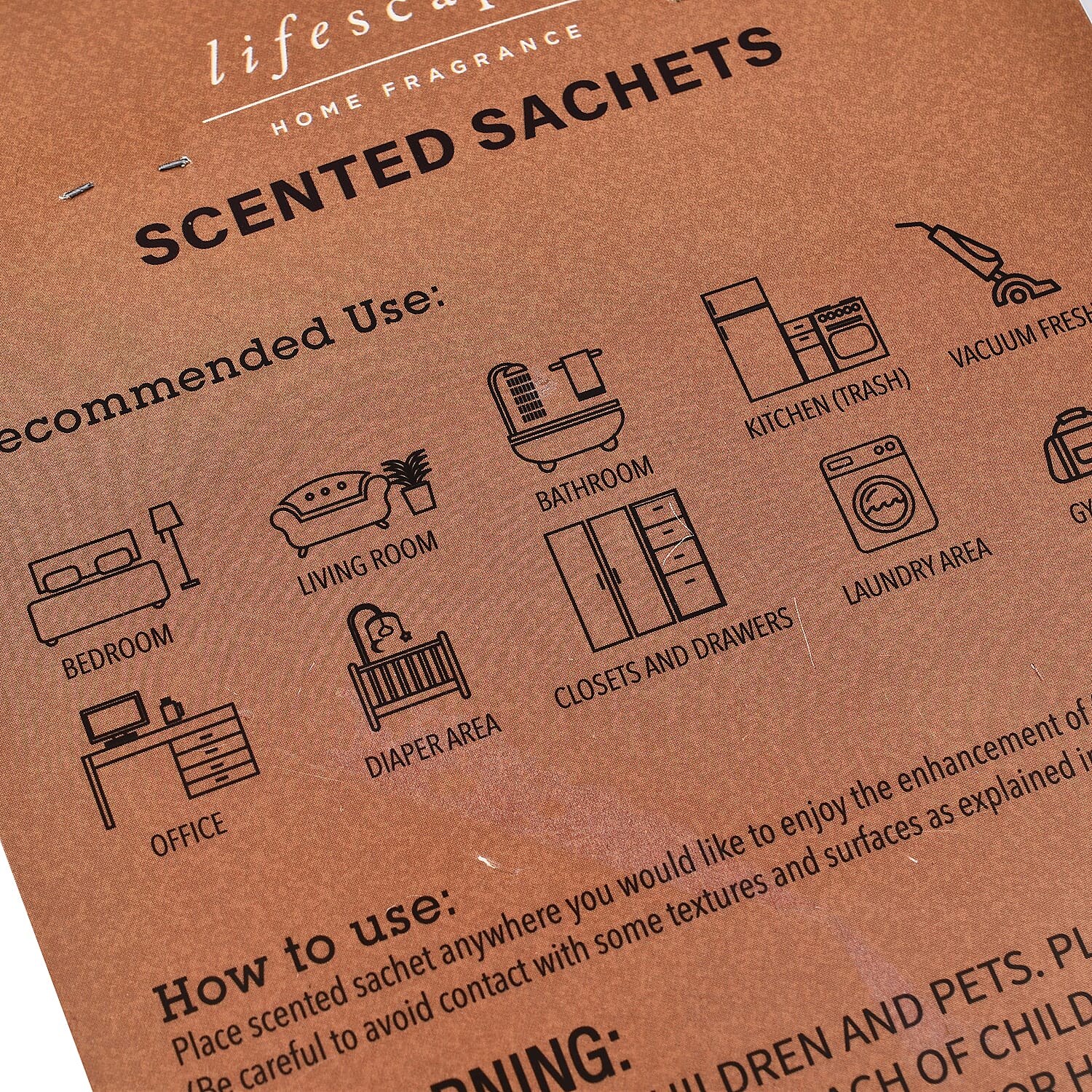 Close Out Deal - Sea Salt & Driftwood Premium Scented Sachets 3 Pack 20g Each