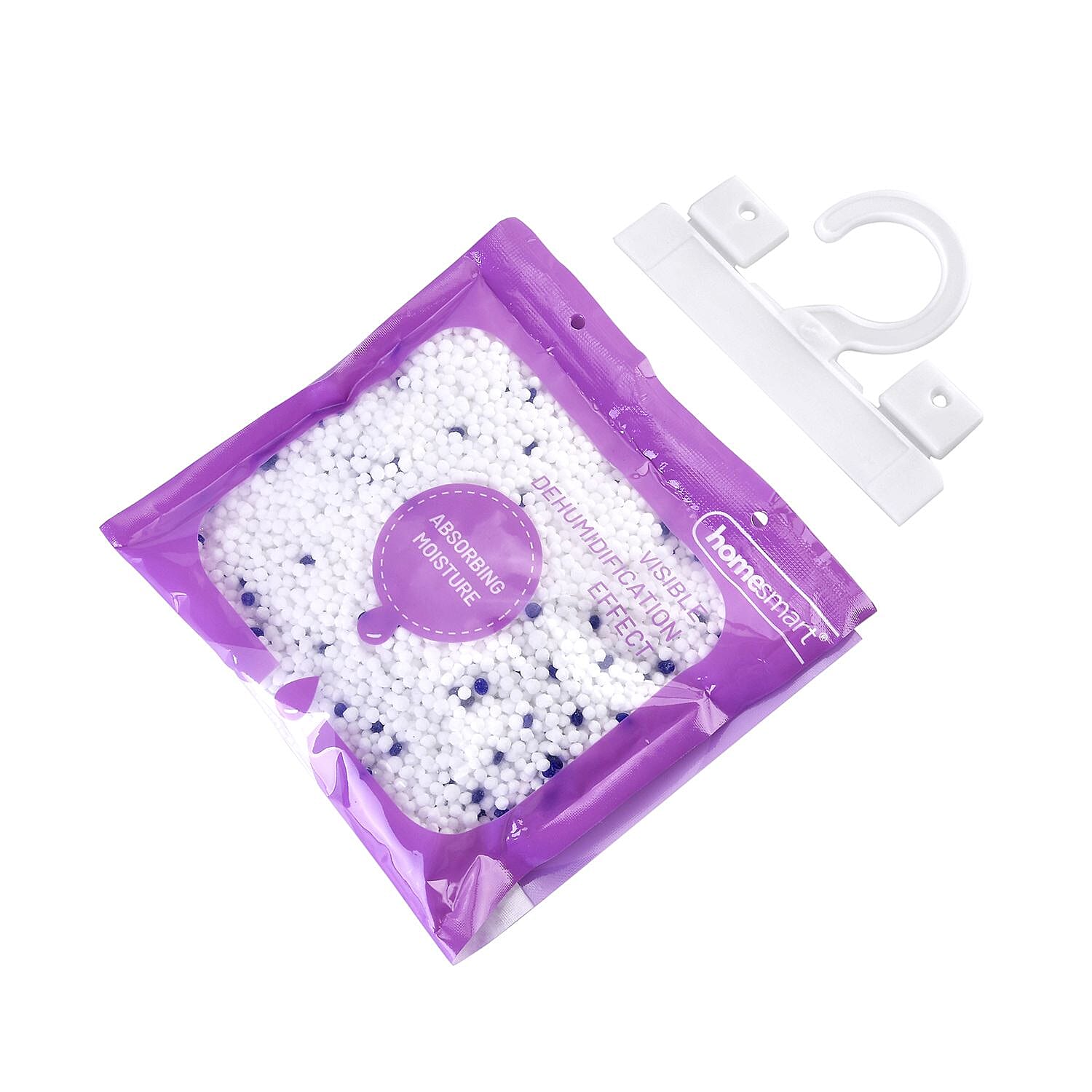 Set of 10 Lavender Dehumidifier Hanging Bags- Prevent Mould Growth And Mildew - Absorbs Moisture