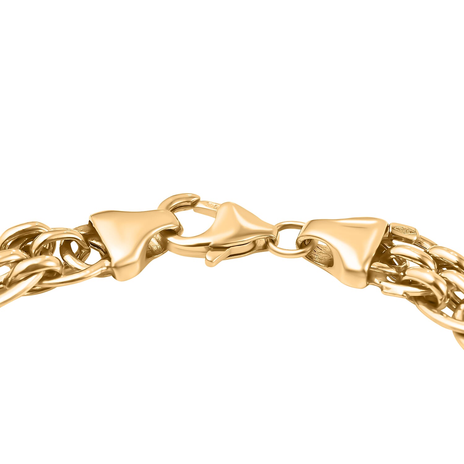 Designer Closeout - 9K Yellow Gold Panther Bracelet (Size - 7.5), Gold Wt. 8.00 Gms