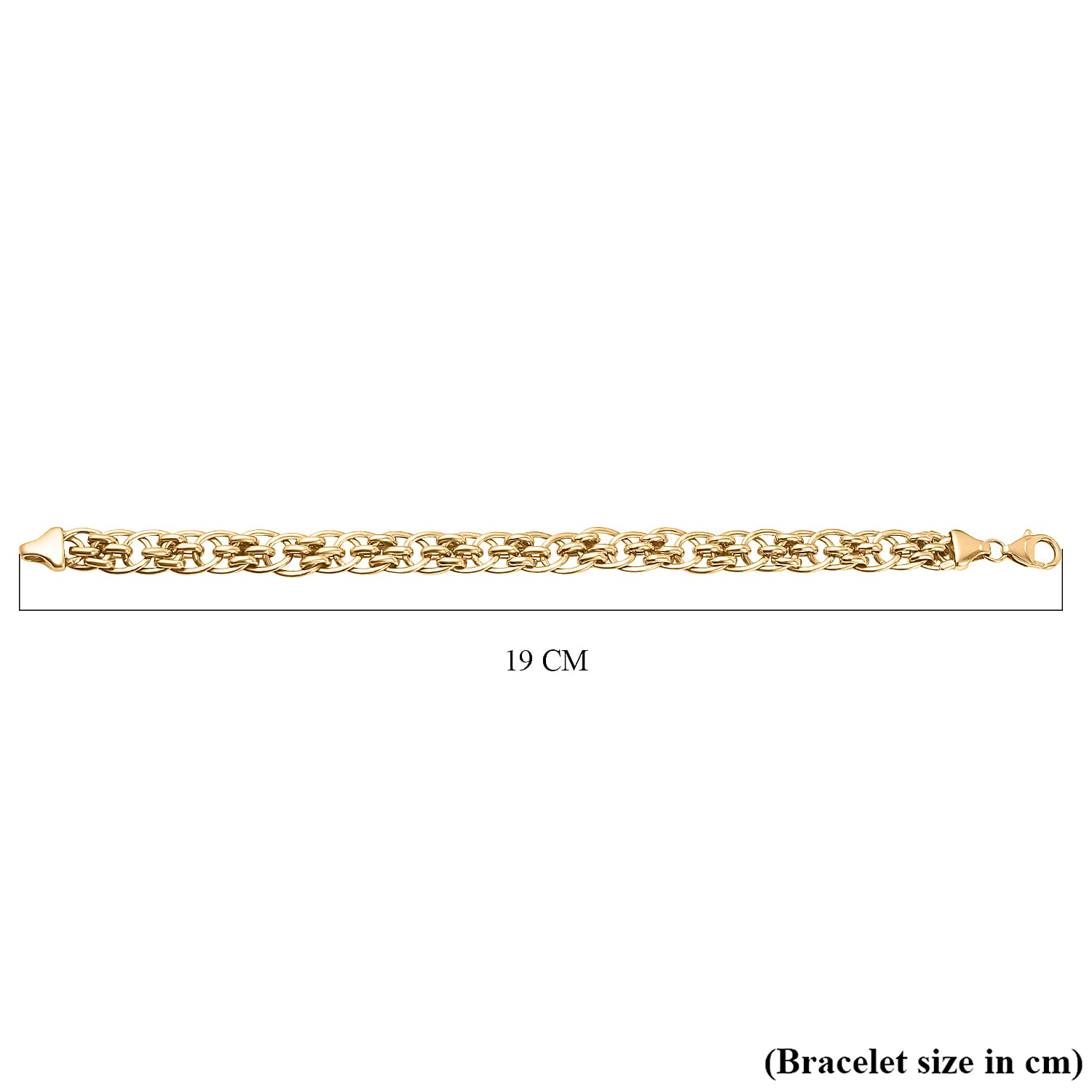 Designer Closeout - 9K Yellow Gold Panther Bracelet (Size - 7.5), Gold Wt. 8.00 Gms