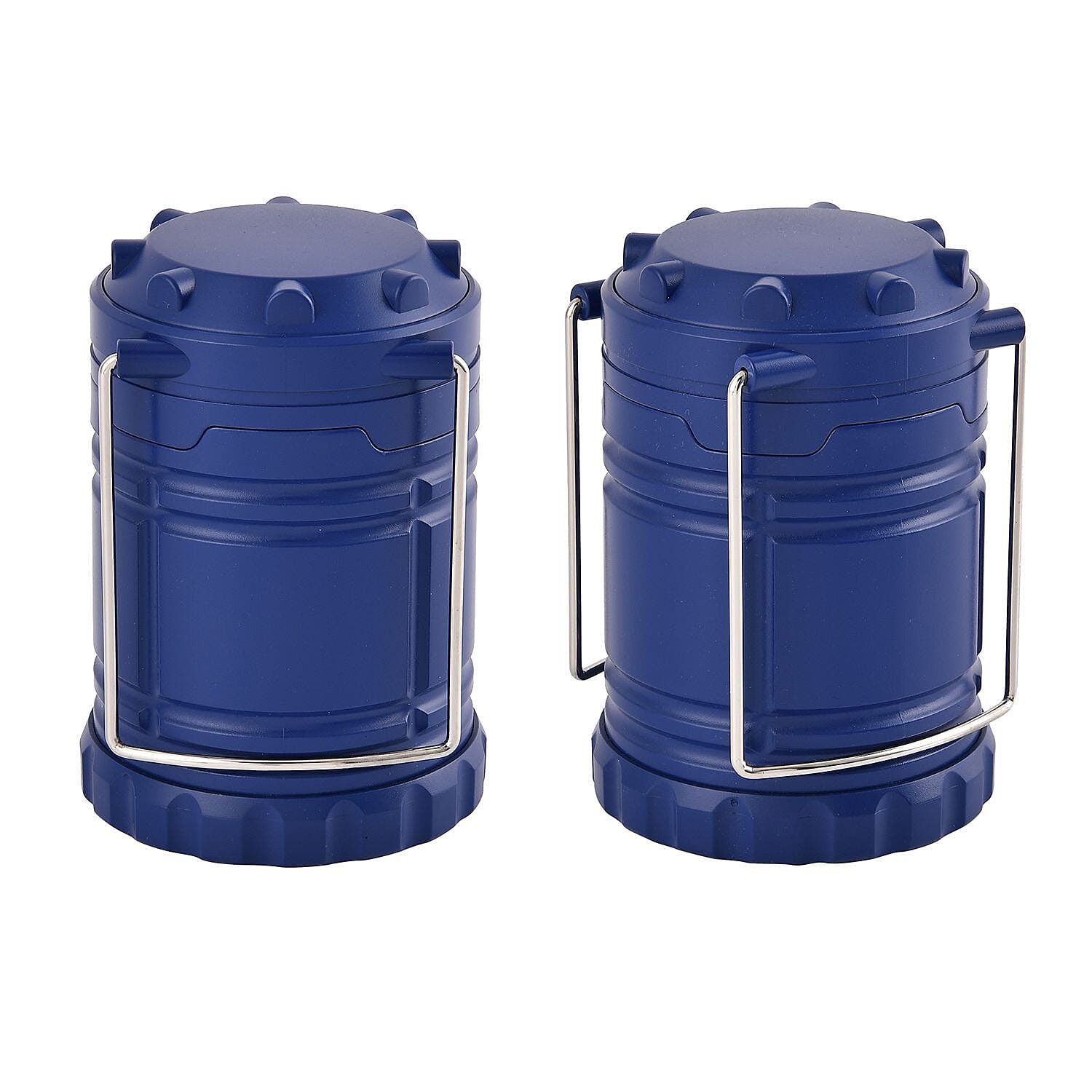 Set of 2 - 30 LED Lantern (Battery 3xAA, Not Inc.) - Blue