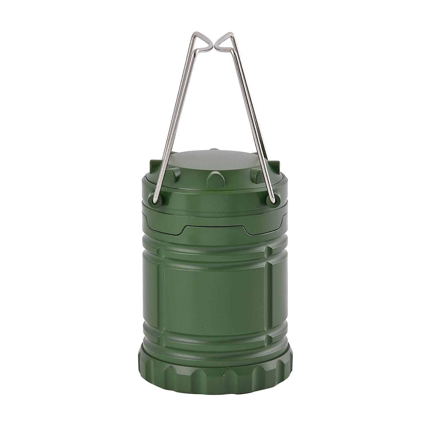 Set of 2 - 30 LED Camping Lanterns (Battery 3xAA, Not Inc.) - Green