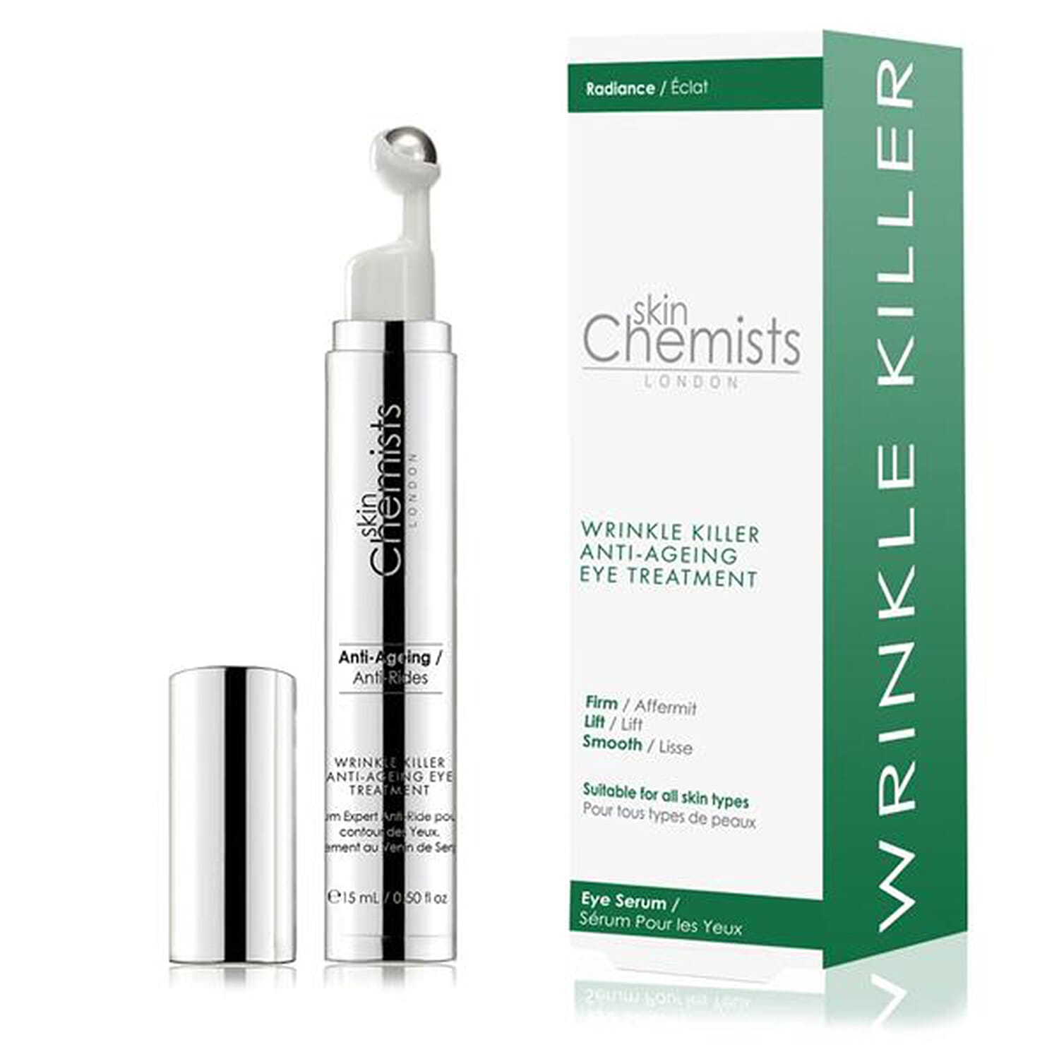 SkinChemists Wrinkle Killer Anti Aging Eye Treatment 15ml