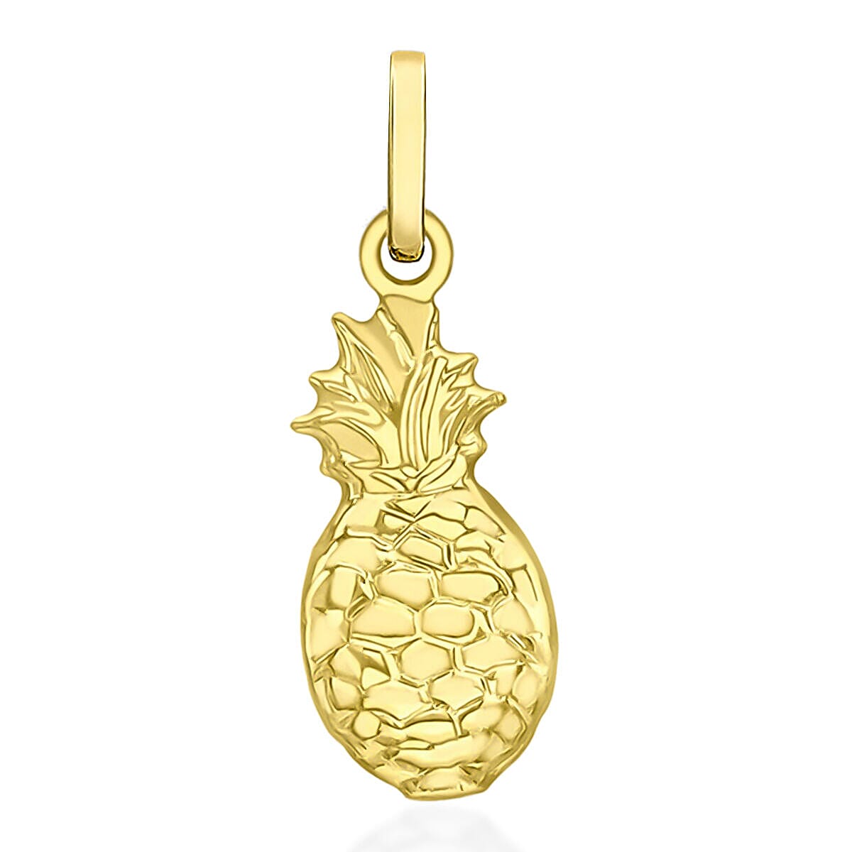 Designer Closeout - 9K Yellow Gold Pineapple Pendant
