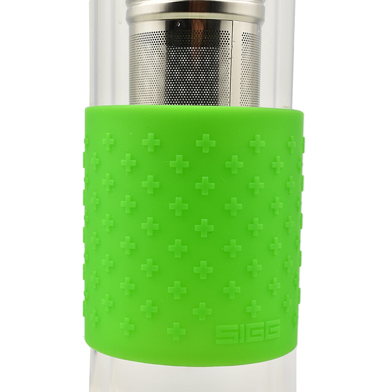 SIGG - Hot & Cold Glass Thermo Flask (0.4L) - Green