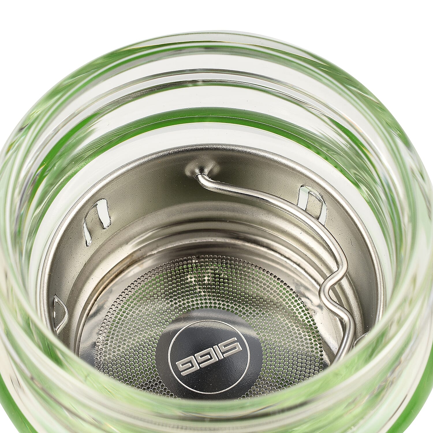 SIGG - Hot & Cold Glass Thermo Flask (0.4L) - Green