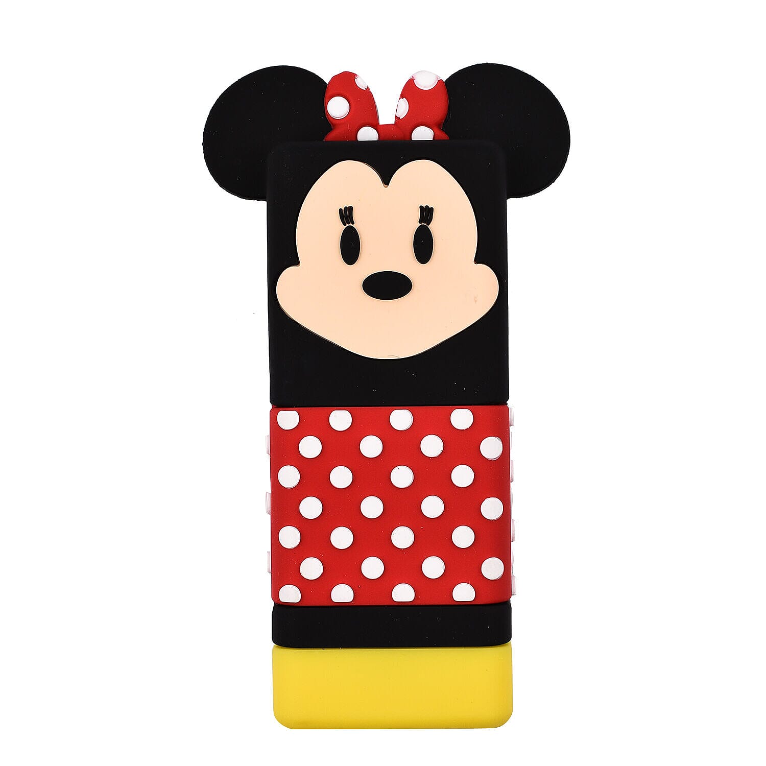 Close Out Deal - Powersquad Disney Minnie Mouse 3D 5000mAh Powerbank - Black & Red
