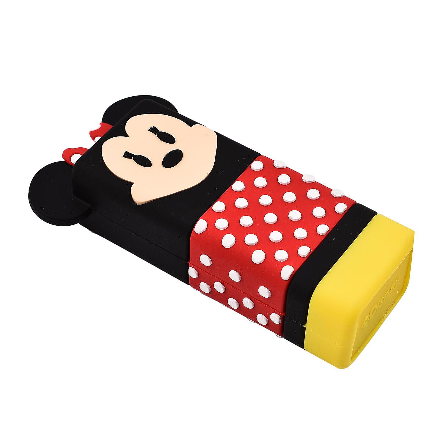 Close Out Deal - Powersquad Disney Minnie Mouse 3D 5000mAh Powerbank - Black & Red