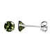 9K White Gold 1 Carat AA Moissanite Solitaire Stud Earrings With Post Push Back