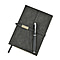 Classic A5 Notebook and Pen Gift Set - Blue & Black