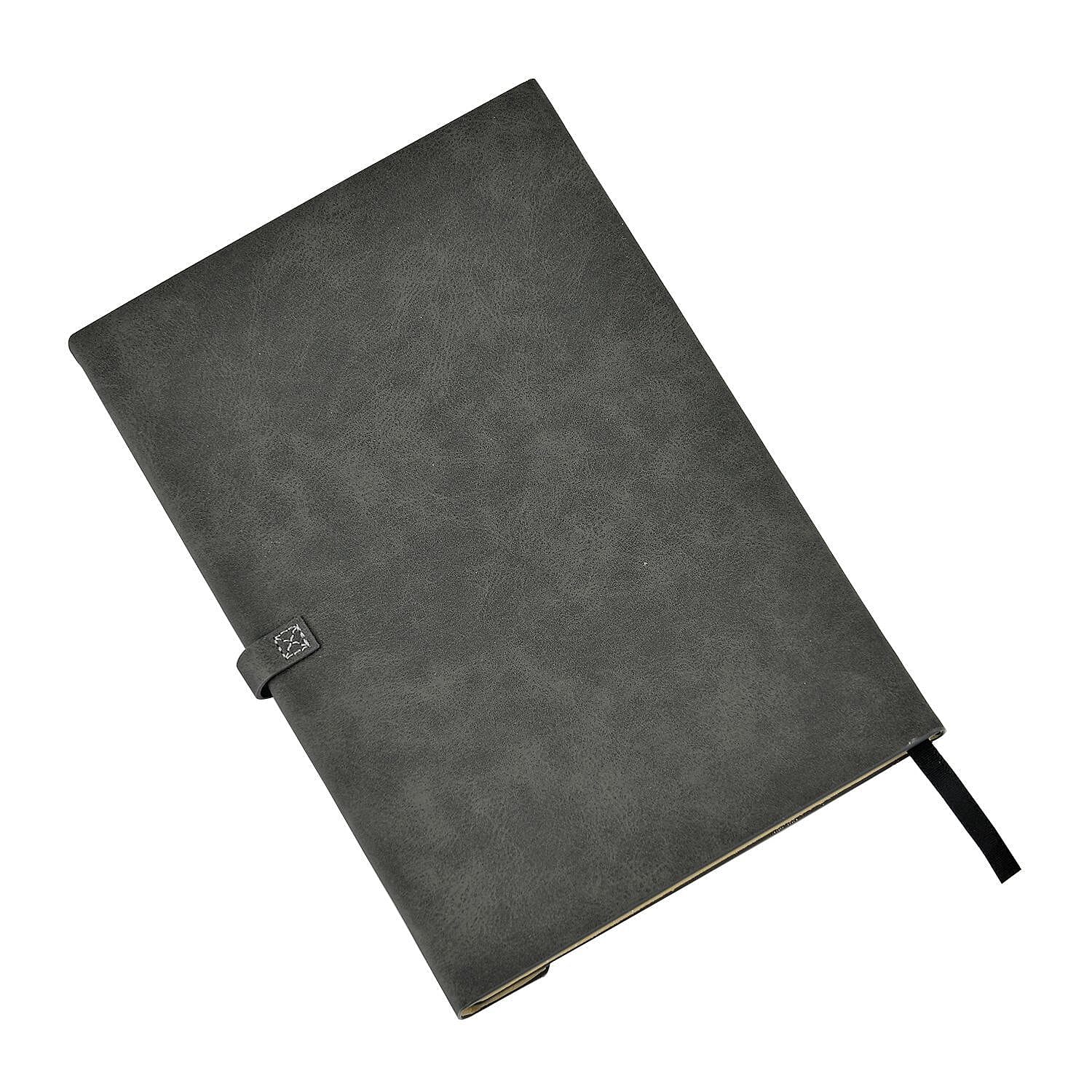 Classic A5 Notebook and Pen Gift Set - Grey