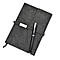 Classic A5 Notebook and Pen Gift Set - Black