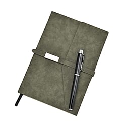 Classic A5 Journal and Pen Gift Set - Red