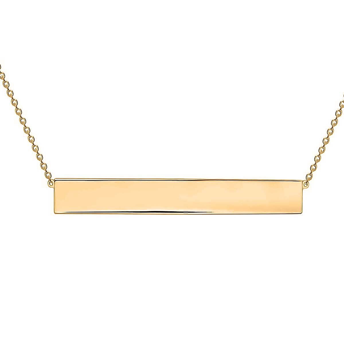 9K Yellow Gold  NecklaceE (Size - 17),  Gold Wt. 2.5 Gms