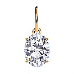 9K Yellow Gold Pendant 1.35 Ct.