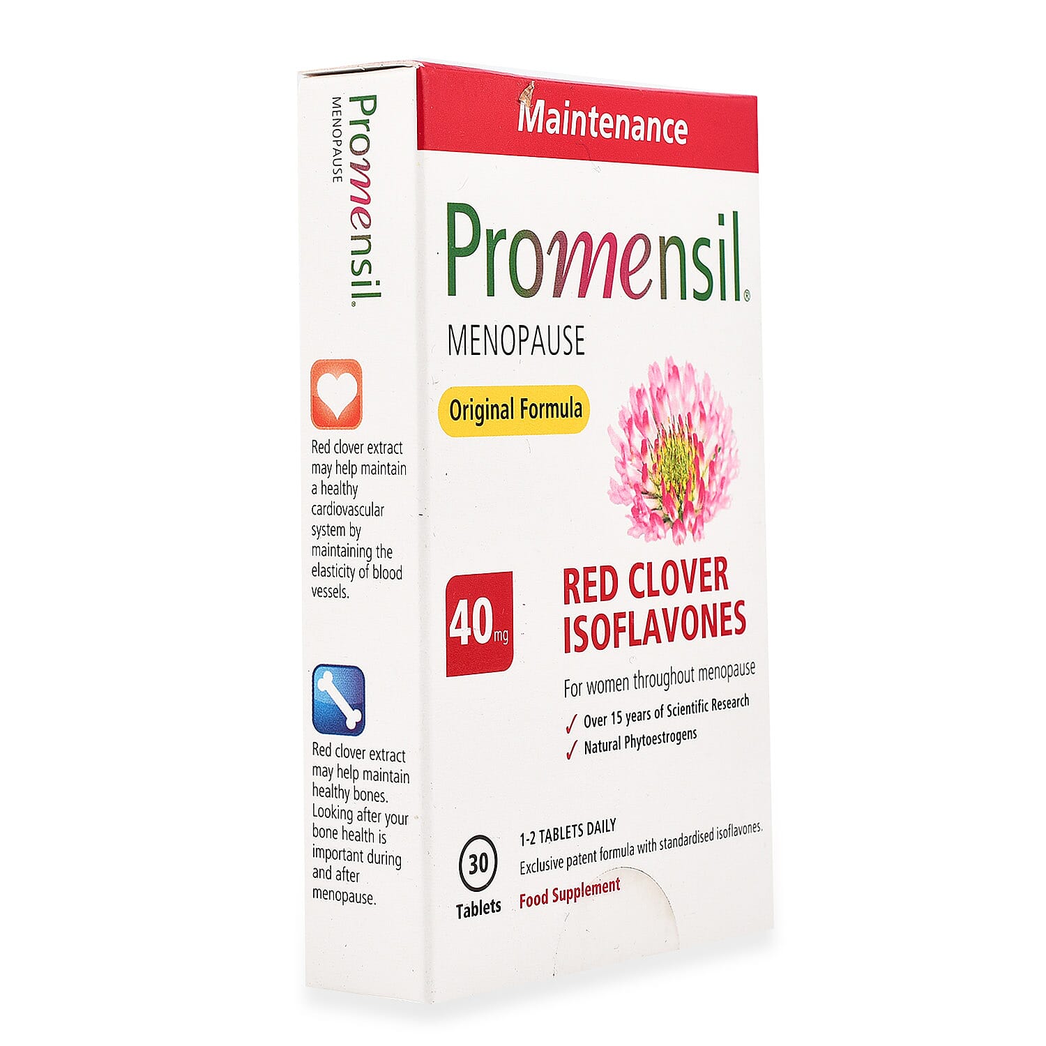 Promensil Menopause Original Strength 30s (40mg Red Clover Isoflavones)