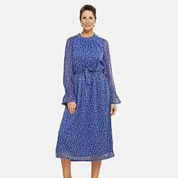 TAMSY Printed Dress - Black