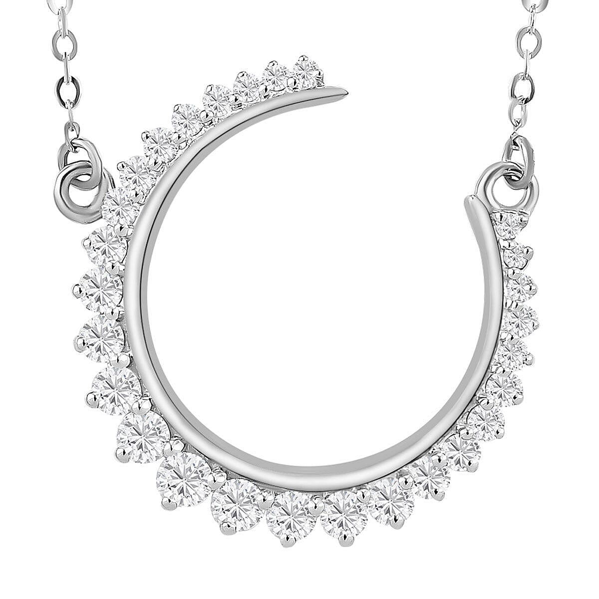 RHAPSODY 950 Platinum IGI Certified Diamond (VS-E-F) Necklace(Size - 18) 0.50 Ct.