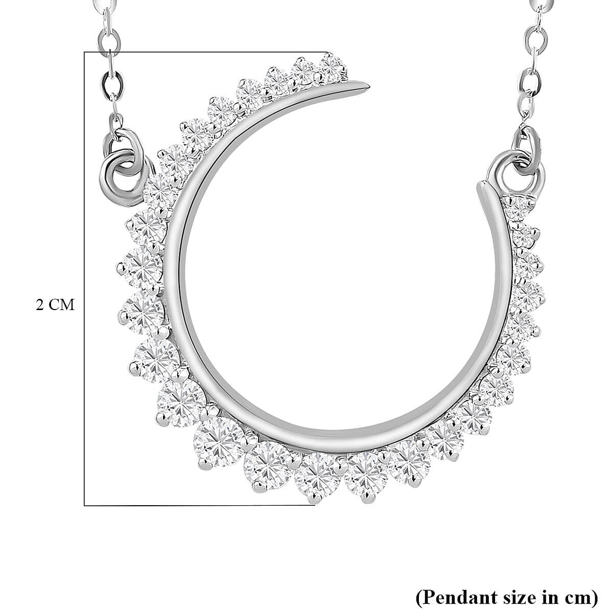 RHAPSODY 950 Platinum IGI Certified Diamond (VS-E-F) Necklace(Size - 18) 0.50 Ct.